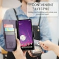 thumbnail image 5 of Case for Google Pixel 9 / 9 Pro Wallet Case, Retro PU Leather Flip Case with Magnetic Closure, [RFID Blocking] Card Holder and Kickstand for Men Women, TPU Shockproof Full Protective Case, Purple, 5 of 11