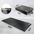 thumbnail image 3 of RitFit 3' x 6' Folding Gymnastics Mat with Carrying Handles for Yoga, Stretching, Core Workouts(Black), 3 of 10