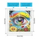 thumbnail image 5 of 5D DIY Con Forma Especial Parcial Arte Ojos Girasol 30x30cm, 5 of 9