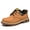 Yellow, variant on Woobling Mens Anti-smash Safety Boot Working Anti-smash Steel Toe Hiking Bootie Anti-collision Mid Top Yellow 8