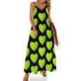 thumbnail image 1 of Nuevo vestido deportivo sin mangas con corazón de tenis y amor para mujer, vestidos de fiesta, ropa de verano para mujer, 1 of 7
