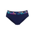 thumbnail image 5 of LASCANA Women's Contrast Print High Waisted Bikini Swimsuit Bottom Contrast Trim, 5 of 6