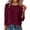 Wine, variant on Tsivenald Sweater for Women Crew Neck Long Sleeve Tops Fashion Clothing Soft Knit Pullover Lightweight Business Casual Fashion Clothing for Fall Winter