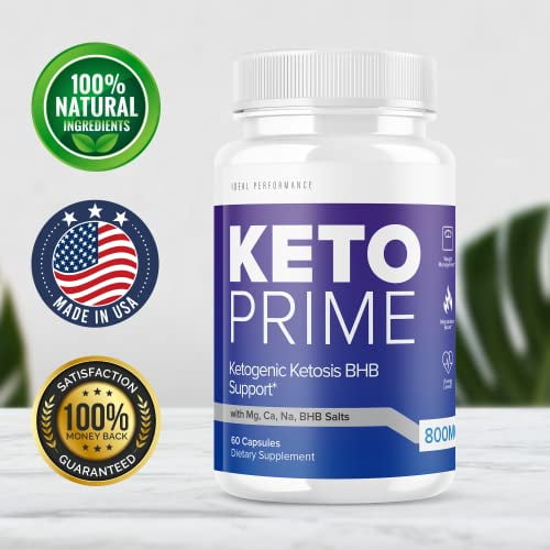 Keto Prime Pills Weight Fat Mangement Shark Loss Support Ketogenic Diet Ketoprime 800 mg (1 Pack) - Walmart.com