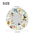thumbnail image 6 of Balery Dogs Funny Pets Shower Caps, Double Layer Waterproof Shower Cap, Double Layers Reusable Shower Cap With Soft Comfortable For Long Thick Hair Soft Bath Shower Hair Caps, 6 of 9