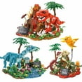 thumbnail image 7 of GZBrick Dinosaur World Building Sets Compatible with Lego Animals Forest Riverside Brachiosaurus for Adults Boy 541PCS, 7 of 7