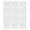 White, variant on 12 Pieces Acoustics Foam Wall Tiles Soundproof Foam Panel Square Wall Panels Perfect for Quiet Study Spaces and Library