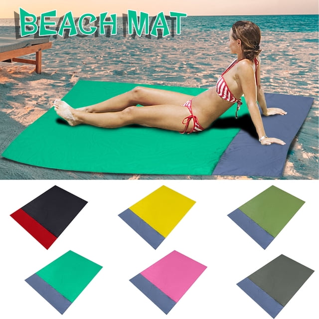 Xihbxyly Solo Productos Fabricados En Estados Unidos Manta de Playa Manta de Picnic Al Aire Libre Esterilla de Playa Grande a Prueba de Arena y Agua