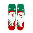thumbnail image 2 of CNJKEHIUV Socks Under $1 Womens Fuzzy Slipper Socks Coral Velvet Fuzzy Non Slip Indoor Christmas Holiday Home Sleeping Gift, 2 of 3