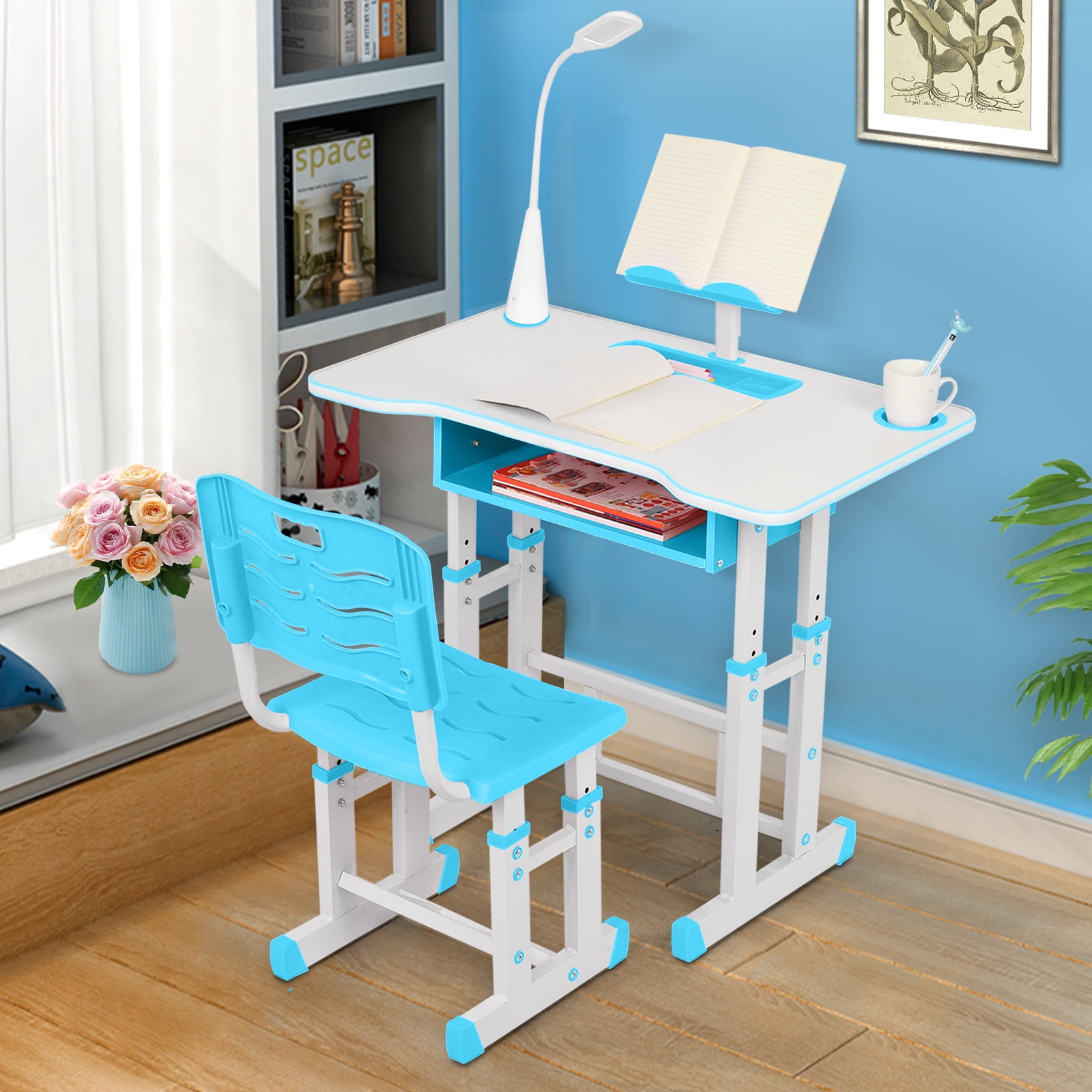 children's study desk and chair set