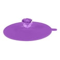 thumbnail image 1 of Wosthever Tapa de taza de silicona creativa, tamaño portátil duradero, múltiples opciones de color, tapa de taza de silicona de calidad Cocina y Comedor Púrpura, 1 of 6