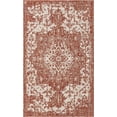 thumbnail image 2 of Jill Zarin Outdoor Collection Area Rug - Dubai (3' 1" x 5' 3" Rectangle Rust Red/Ivory), 2 of 8