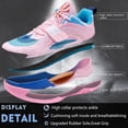 thumbnail image 2 of Novetra Basketball Shoes for Men Lightweight Durable for Outdoor Sports Training Matches Running Shoes, 2 of 6