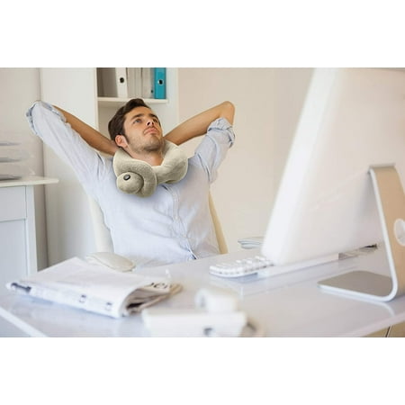 NuvoMed - Memory Foam Neck Massager - Gray