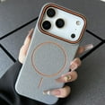 thumbnail image 3 of for iphone 17 Promax phone case magnetic lychee pattern, 3 of 8