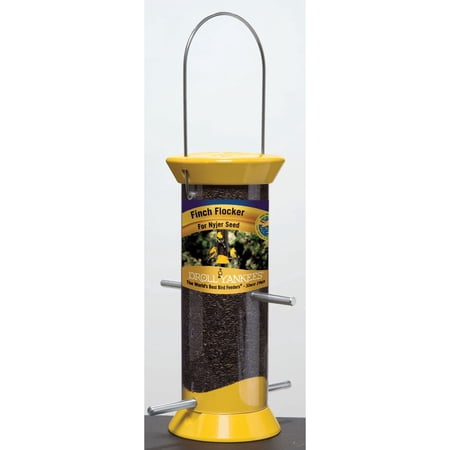 Droll Yankee 8 Yellow Nyjer Tube Feeder With 4 Ports Walmart Com