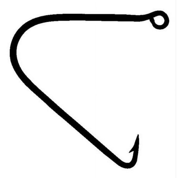 Mustad Pike Hook, Special Bend, Forged - Bronze 2