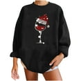 thumbnail image 4 of Sudaderas de Cuello Redondo de Navidad Para Mujer Moda Casual Manga Larga Impreso Ladies Tops Odeerbi  ODB206985, 4 of 9