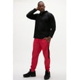 thumbnail image 6 of DEVOPS 2 Pack Men's Active Performance Workout Athletic Training Jogger Sweatpants Gymwear (Medium, Black/Red), 6 of 7