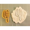 thumbnail image 3 of Number Four in Comic Font Cookie Cutter- Fast Shipping - Sharp Edges - Exceptional Quality, 3 of 3