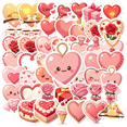 thumbnail image 2 of LUUFILx 50pcs Cute Ice Cream Cone Dessert Fun Cartoon Festival Stationery Sticker Set Laptop Water Bottle Scrapbook Skateboard Kids, 2 of 9