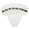 thumbnail image 1 of Ashton Cupcake Picks Toppers - Set of 6 - Mutlicolored Speckles, 1 of 1