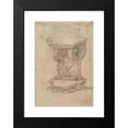 thumbnail image 2 of Giovanni Battista Foggini 18x24 Black Modern Framed Museum Art Print Titled - Design for a Lectern (1652-1725), 2 of 5
