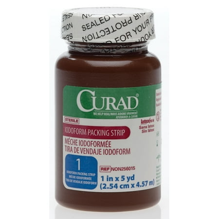 CURAD Sterile Iodoform Packing Strips - NON256015H