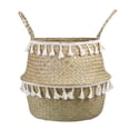 thumbnail image 2 of plegable tejida vientre de almacenamiento de ropa, decorativa para plantas, , sala de , , dormi - XXL shamjiam Cesta de almacenamiento de pastos marinos, 2 of 8