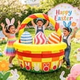thumbnail image 2 of Cesta inflable de Pascua Rysotowy de 1,5 m con luz LED, 2 of 6