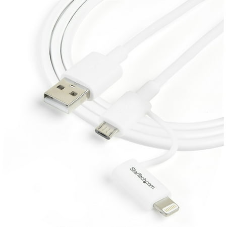 StarTech.com - 3.3' Lightning USB Charging Cable - White