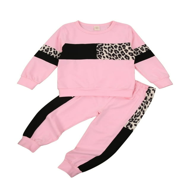 MesaSe Baby Boys 2PCS Pants Sets Long Sleeve Neck Sweatshirt Tops Solid Color Pants Sets