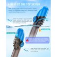 thumbnail image 3 of G2 Full Face Snorkel Mask with Latest Dry Top System,Foldable 180 Degree Panoramic View Snorkeling Mask with Camera Mount,Safe Breathing,Anti-Leak&Anti-Fog, 3 of 5