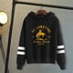 thumbnail image 4 of Sudadera con capucha de manga larga a rayas para exteriores personalizada con estampado de Yellowstone informal a la moda para hombres y mujeres, 4 of 5