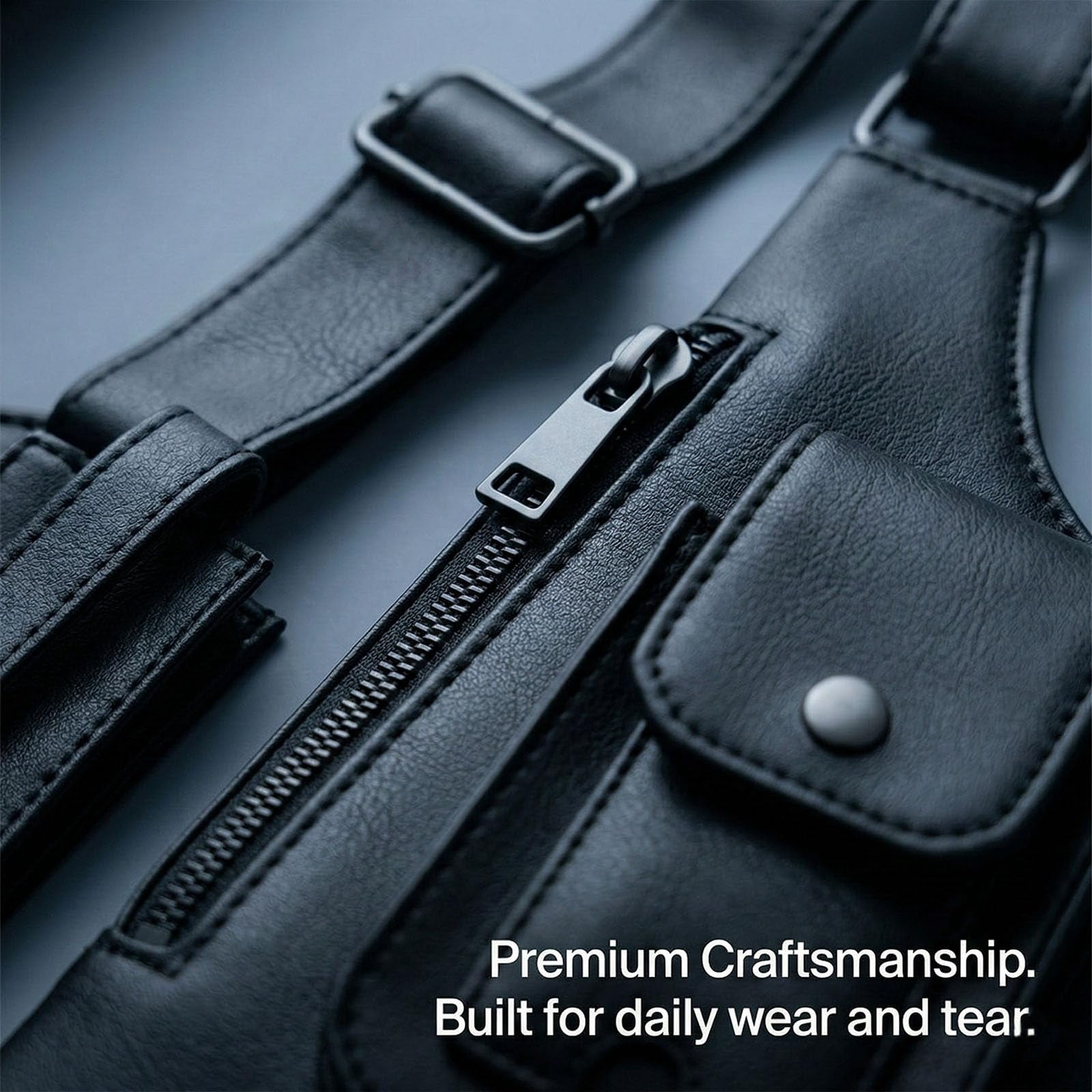 Omlopp Cross-Body Sling Pack, Classic Shoulder Satchel, Pickpocket-Proof Hidden Crossbody Sling Bag, Slim Undercover