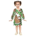 thumbnail image 5 of Christmas Theme Design Girls'long-sleeved dress Thickened A-dress Warm Dress Basic Shirt Party Dresses, 5 of 7