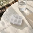 thumbnail image 5 of Pill Organizer 7 Compartment Clear Plastic Portable for Travel and Daily Use, 5 of 6