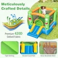 thumbnail image 6 of Costway Inflatable Bounce House Jumper Castle Kids Playhouse w/ Basketball Hoop & Slide, 6 of 10