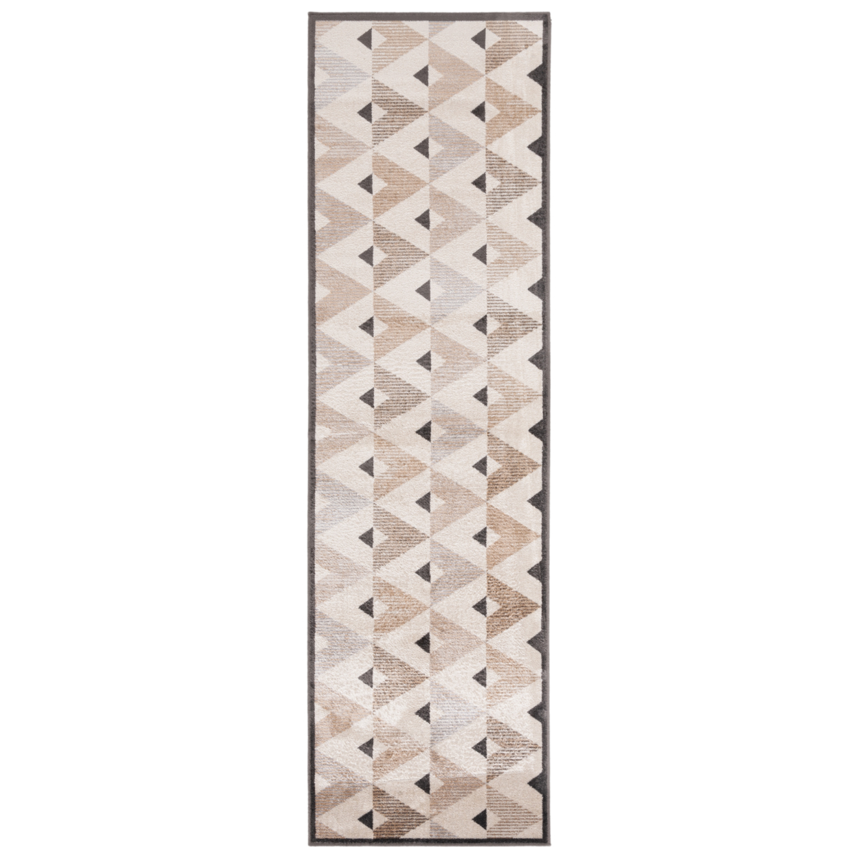 SAFAVIEH Atlas Trina Geometric Area Rug, Ivory/Beige, 5'3" x 7'7"