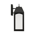 thumbnail image 3 of 7W 1 Led Outdoor Wall Lantern In Transitional Style-16.75 Inches Tall And 6 Inches Wide Capital Lighting 946311Bk-Gl, 3 of 5