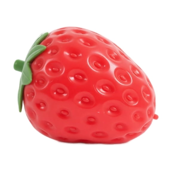 Squishy Toys Large Strawberry Ball Squishies Squeeze Toy Fidget Toys Soft Foam Handcrafted Style Texture Stress Relief Sensory Toy for Adults
