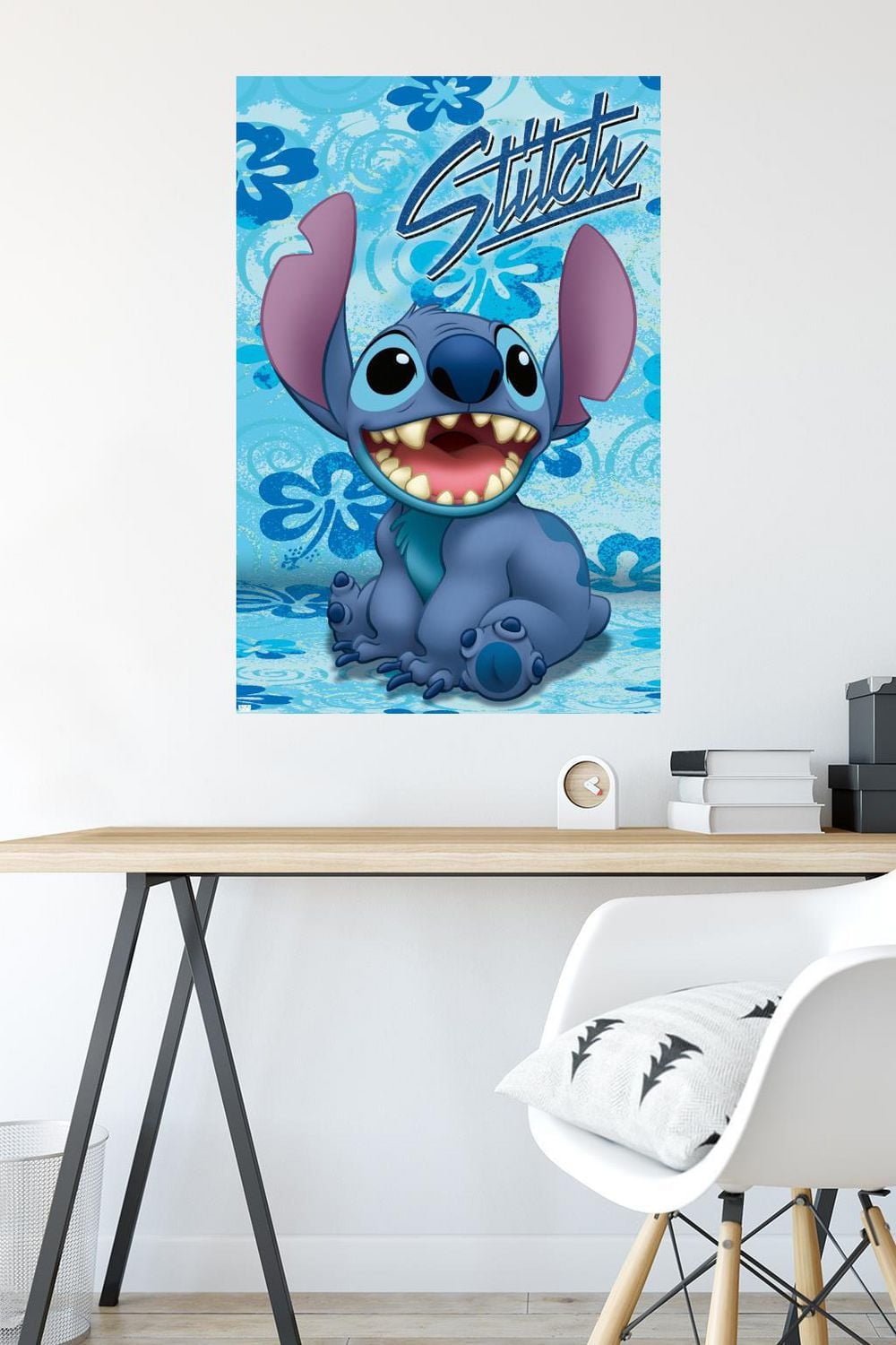 Disney Lilo and Stitch - Sitting Wall Poster, 22.375" x 34", Wall Poster