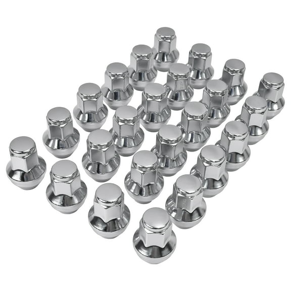 Hex Autoparts 24PCS 14x1.5 Chrome Lug Nuts for F150 Expedition Transit Lobo Lincoln Navigator MKX ACPZ-1012-B
