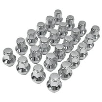 Hex Autoparts 24PCS 14x1.5 Chrome Lug Nuts for F150 Expedition Transit Lobo Lincoln Navigator MKX ACPZ-1012-B