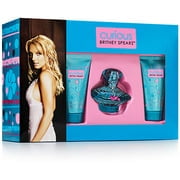 Curious by Britney Spears for Women - 3 Pc Gift Set 1oz EDP Spray, 1.7oz Body Souffle, 1.7oz Shower Gel