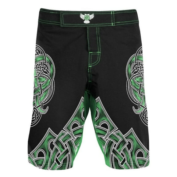 Raven Fightwear Men's Nordic 2.0 MMA Shorts BJJ Green