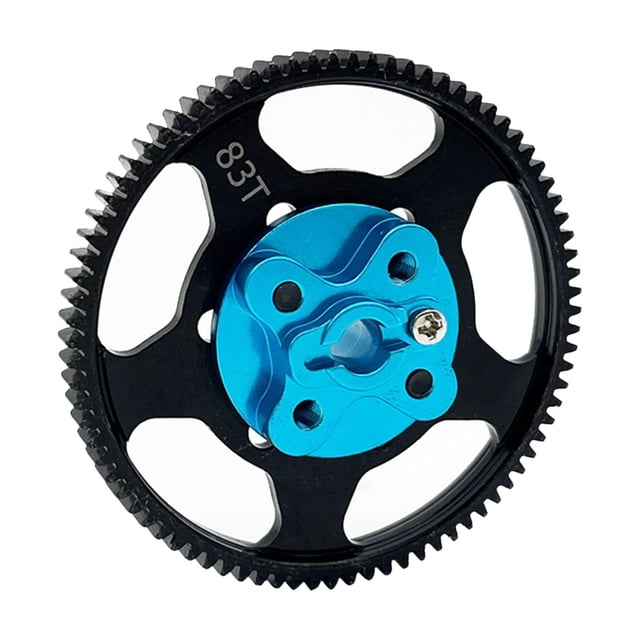 RC CAR Gear Set Metal 83t 0.6 M Engranaje resistente Instalación fácil Equipo de transmisión RC para CC02 Accesorios para automóviles RC 1/10 RC
