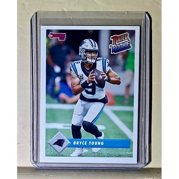 Bryce Young 2023 Panini NFL Rated Rookie Retro 1 Football Card Panthers 1/629