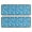 Blue Cartoon Unicorn, variant on Kitchen Rugs Sets Of 2,Black Cartoon Colorful Unicorn Pattern Anti Fatigue Kitchen Mat Rugs Non Slip Washable,Decorative Kitchen Floor Mats for Kitchen,Sink,Laundry,17"x47"+17"x47"