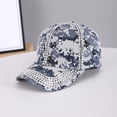 thumbnail image 2 of Sequin Adjustable Baseball Cap for Women Men Breathable Sports Casual Hat, 2 of 6